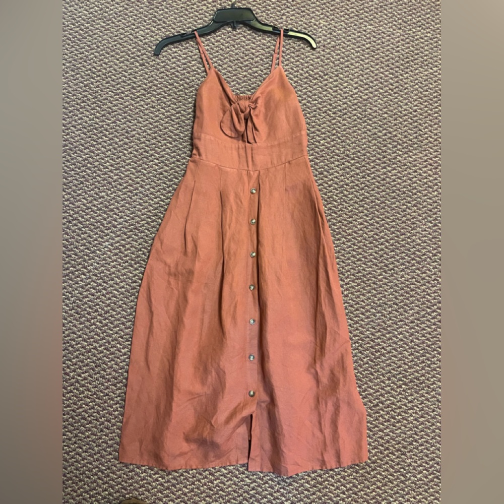 Express brown dress size xs